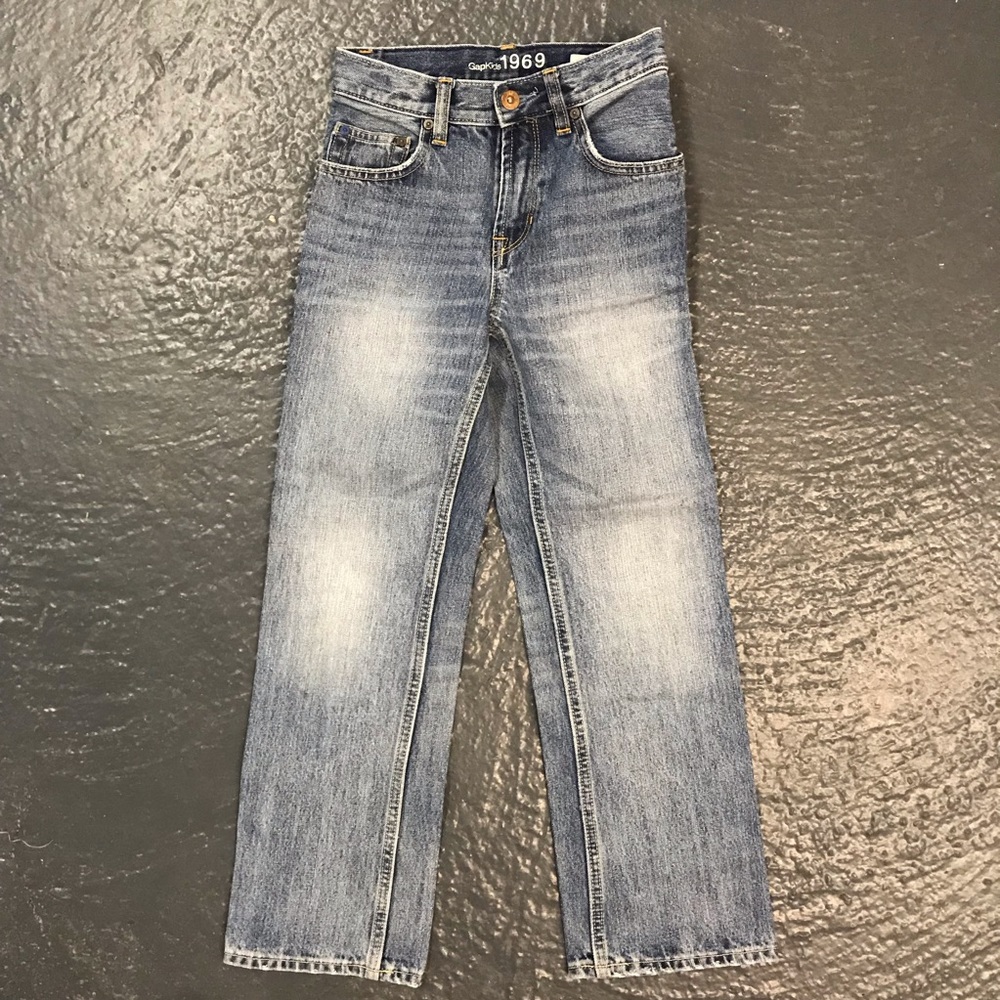 GAP Kids 1969 Original Blue Jeans - Size 10 Slim